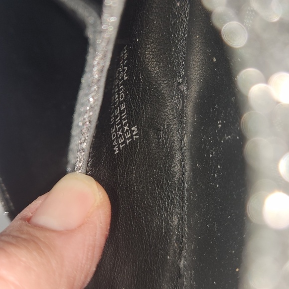 Michael Kors Slip On Glitter Kitten Heels - Picture 4 of 5